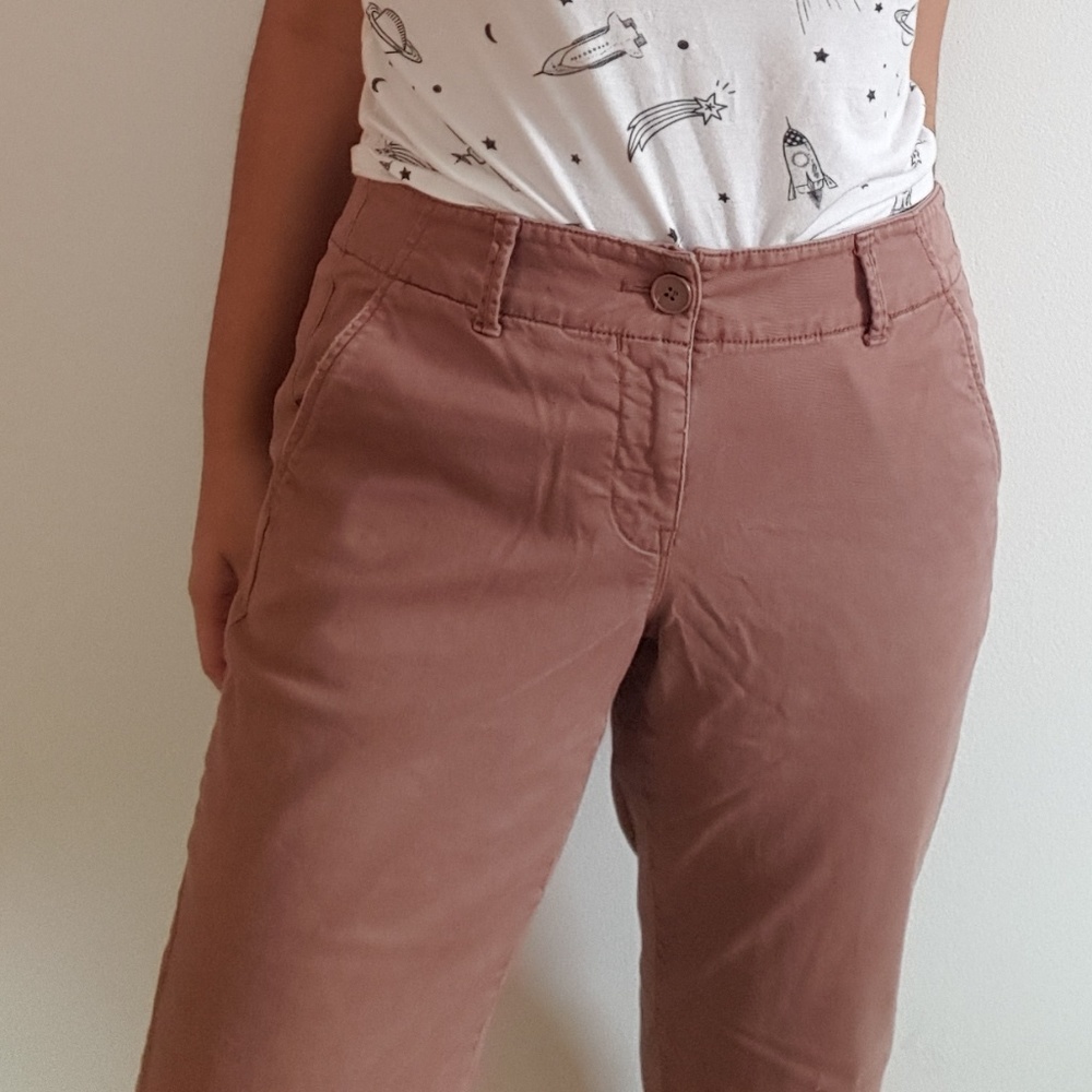 LOFT Girlfriend Chino Pants